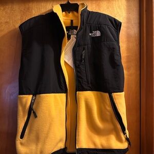 The North Face Women’s Two-Tone Black and Yellow Vest